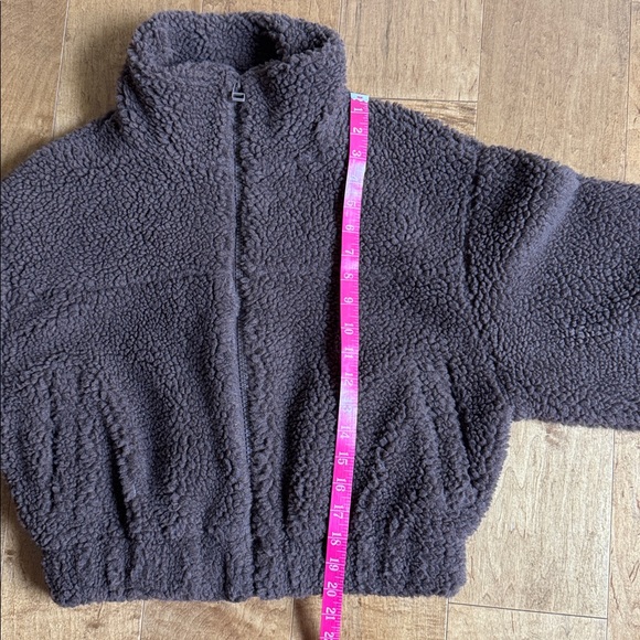 OAK + FORT Teddy Jacket - Coffee Liqueur XS - Picture 6 of 11